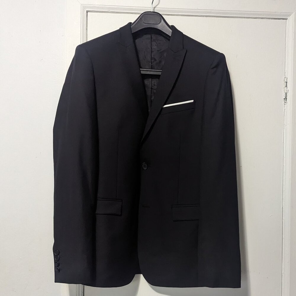 The Kooples Black Blazer Jacket size 36R US / 46 EU NEW! Classic Fit